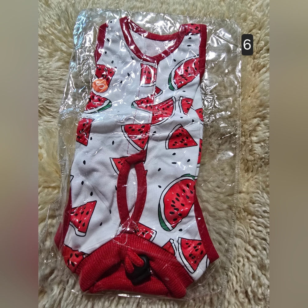 Colorful Pattern Cat/Dog Onesie. SMALL - Picture 10 of 10